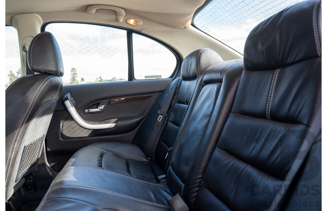 10/2006 Ford FPV Force 8 BF MKII Build No.28 4d Sedan Silhouette Black Metallic Boss 290 V8 5.4L