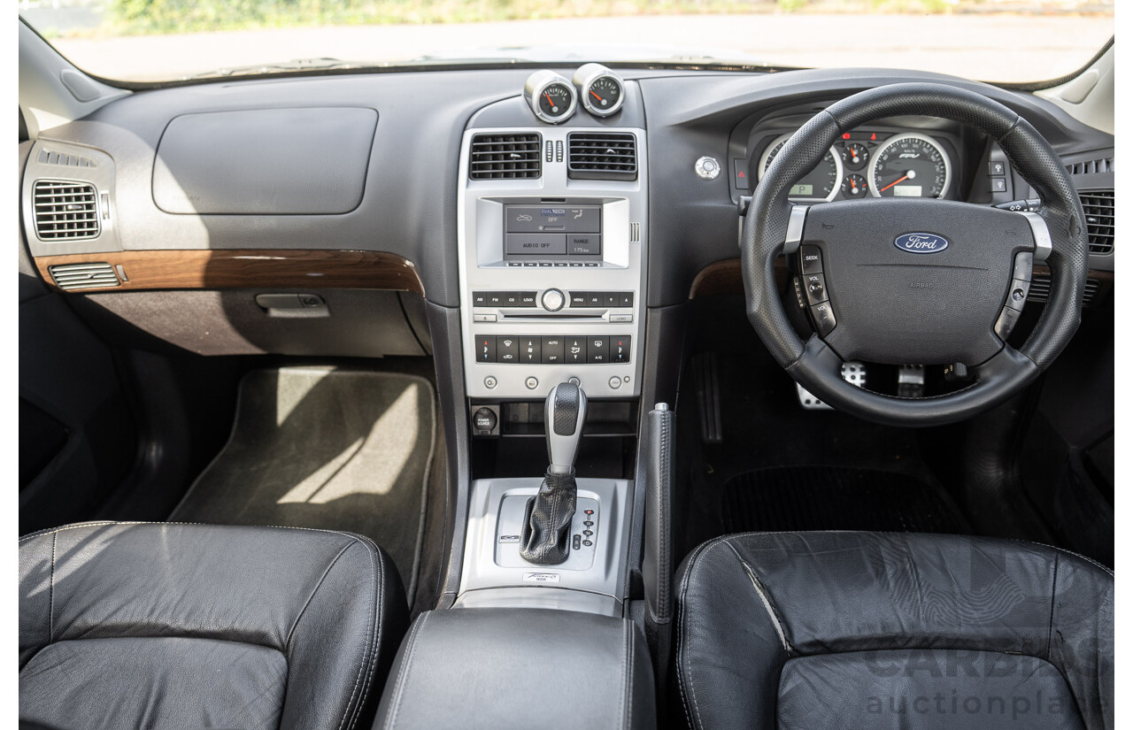 10/2006 Ford FPV Force 8 BF MKII Build No.28 4d Sedan Silhouette Black Metallic Boss 290 V8 5.4L