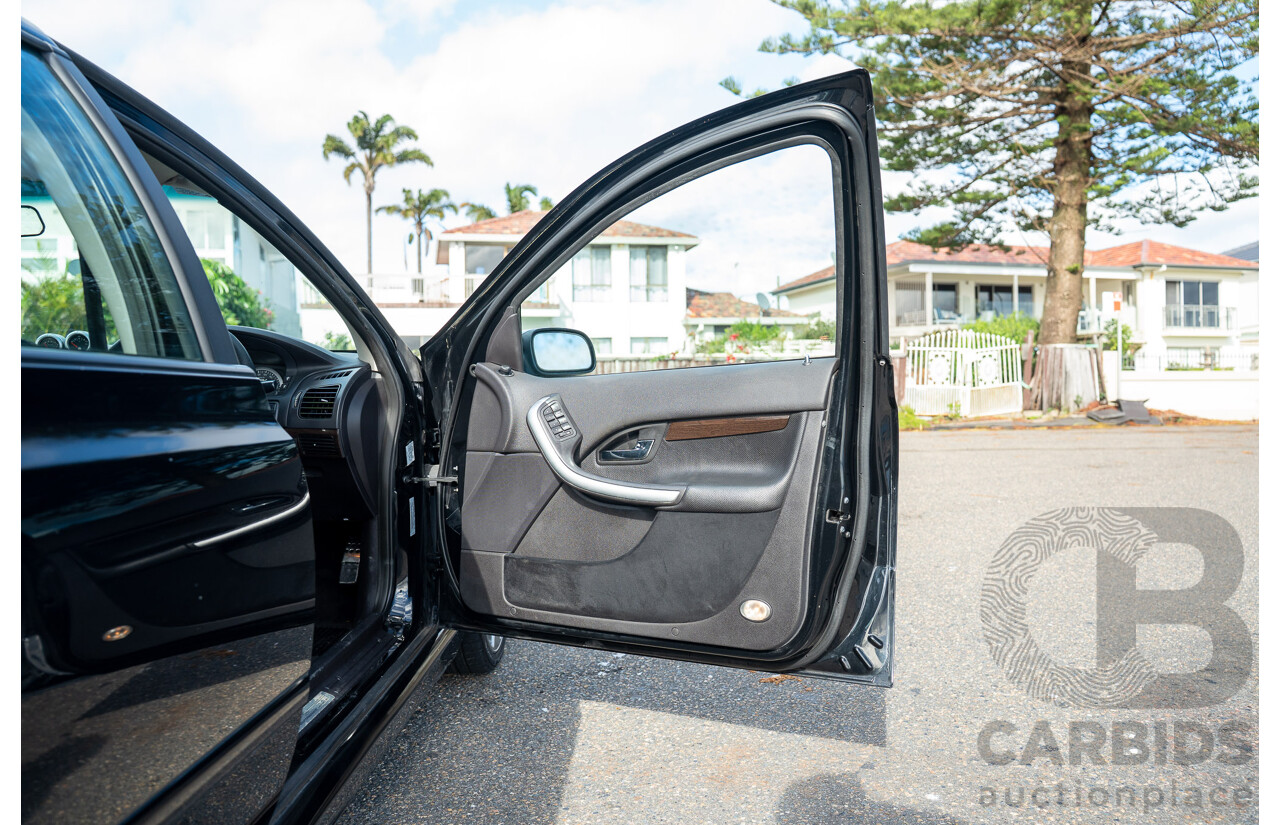 10/2006 Ford FPV Force 8 BF MKII Build No.28 4d Sedan Silhouette Black Metallic Boss 290 V8 5.4L