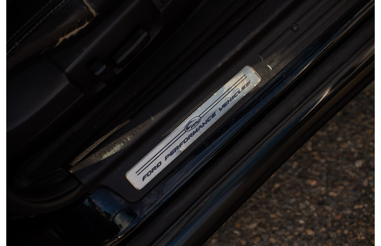 10/2006 Ford FPV Force 8 BF MKII Build No.28 4d Sedan Silhouette Black Metallic Boss 290 V8 5.4L