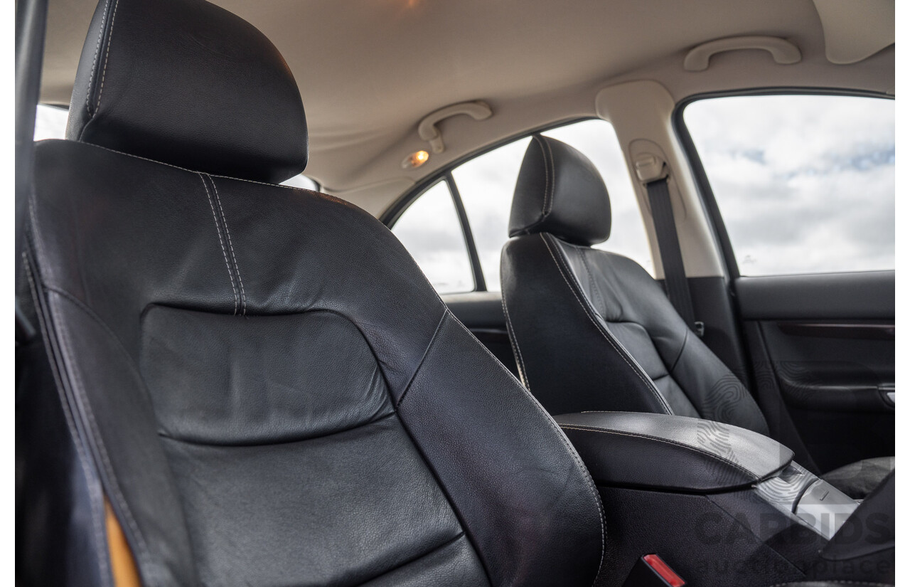 10/2006 Ford FPV Force 8 BF MKII Build No.28 4d Sedan Silhouette Black Metallic Boss 290 V8 5.4L