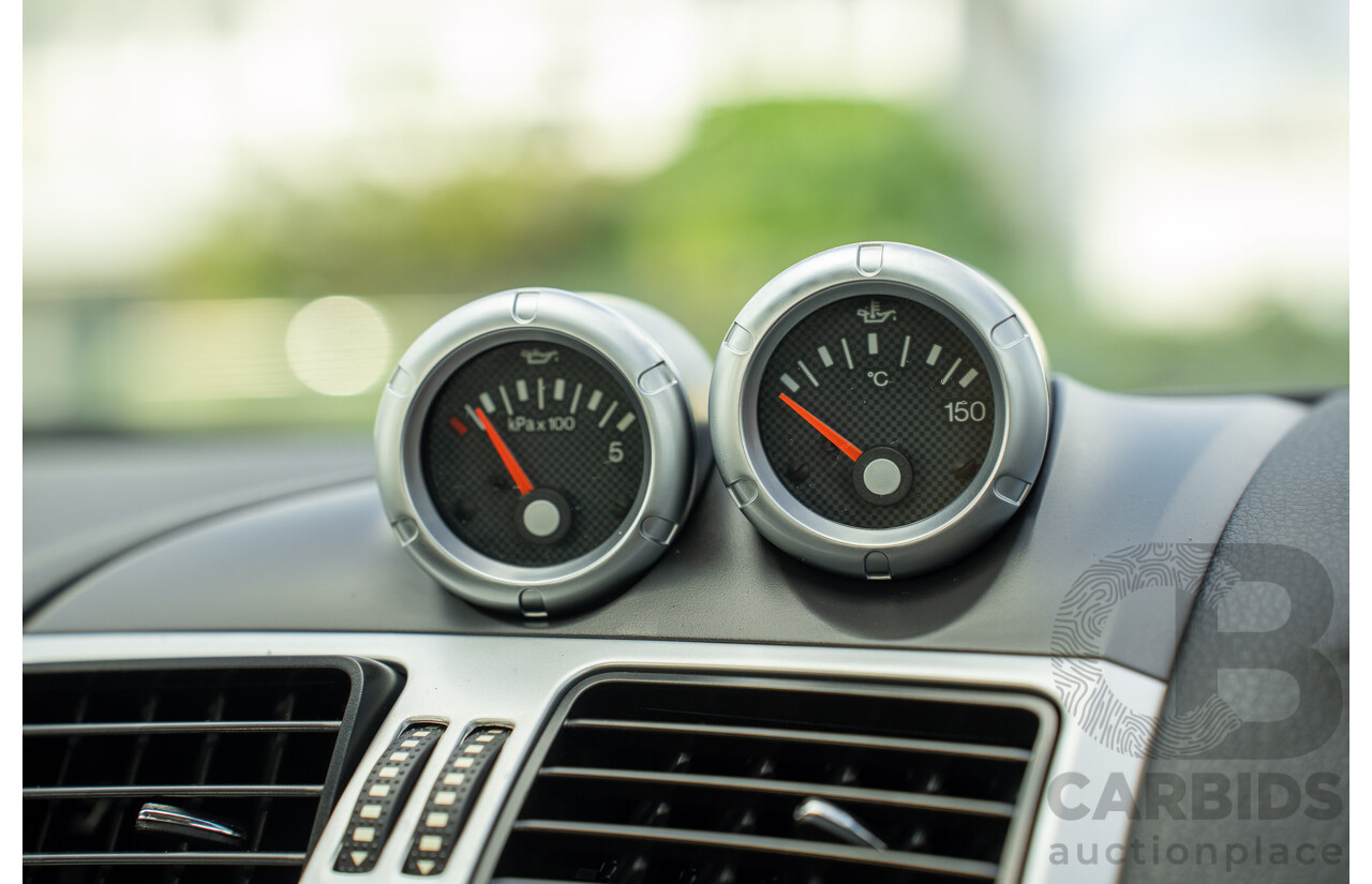 10/2006 Ford FPV Force 8 BF MKII Build No.28 4d Sedan Silhouette Black Metallic Boss 290 V8 5.4L