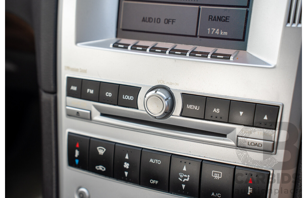 10/2006 Ford FPV Force 8 BF MKII Build No.28 4d Sedan Silhouette Black Metallic Boss 290 V8 5.4L