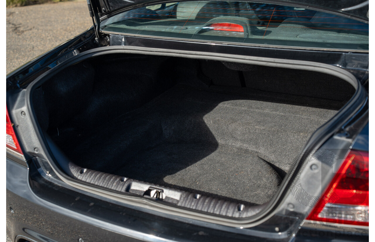 10/2006 Ford FPV Force 8 BF MKII Build No.28 4d Sedan Silhouette Black Metallic Boss 290 V8 5.4L