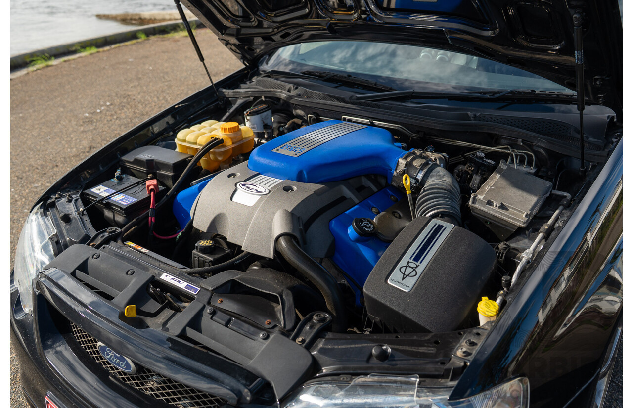 10/2006 Ford FPV Force 8 BF MKII Build No.28 4d Sedan Silhouette Black Metallic Boss 290 V8 5.4L