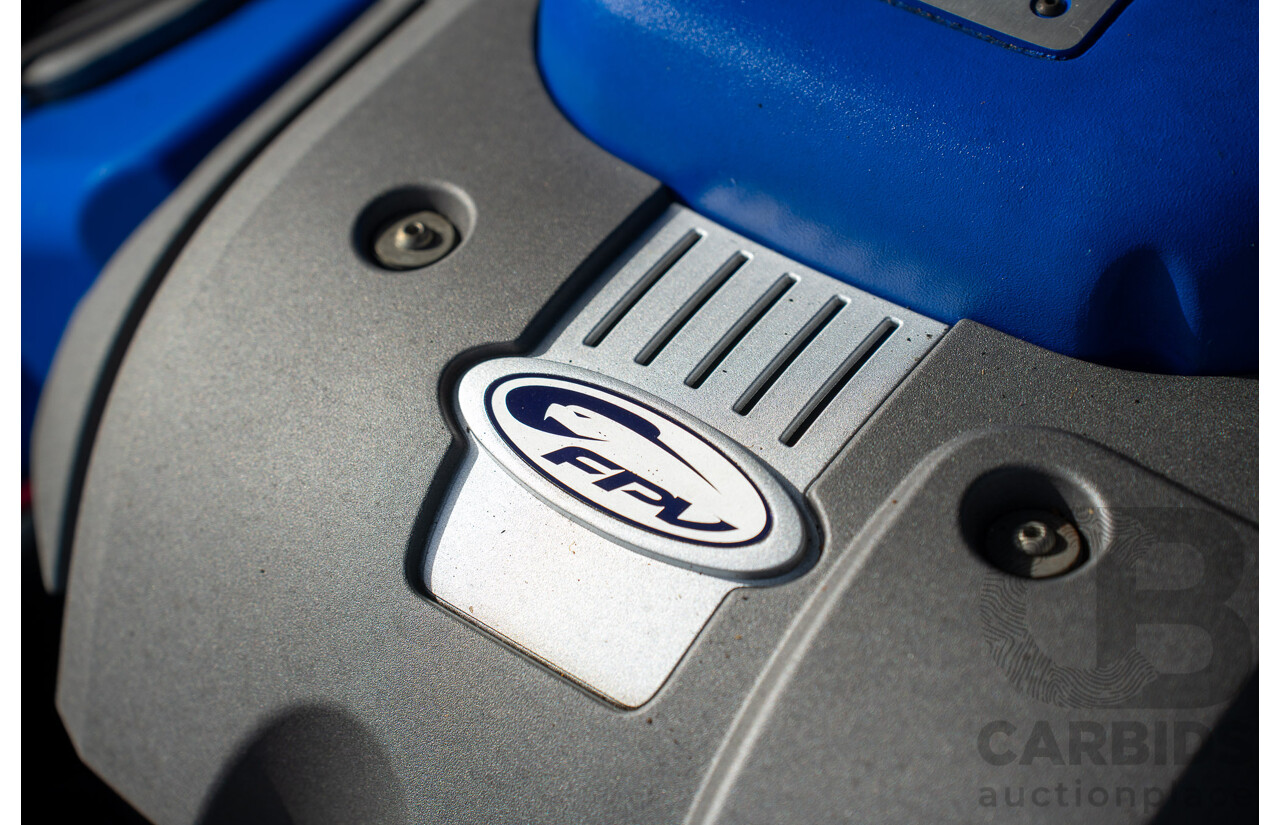 10/2006 Ford FPV Force 8 BF MKII Build No.28 4d Sedan Silhouette Black Metallic Boss 290 V8 5.4L