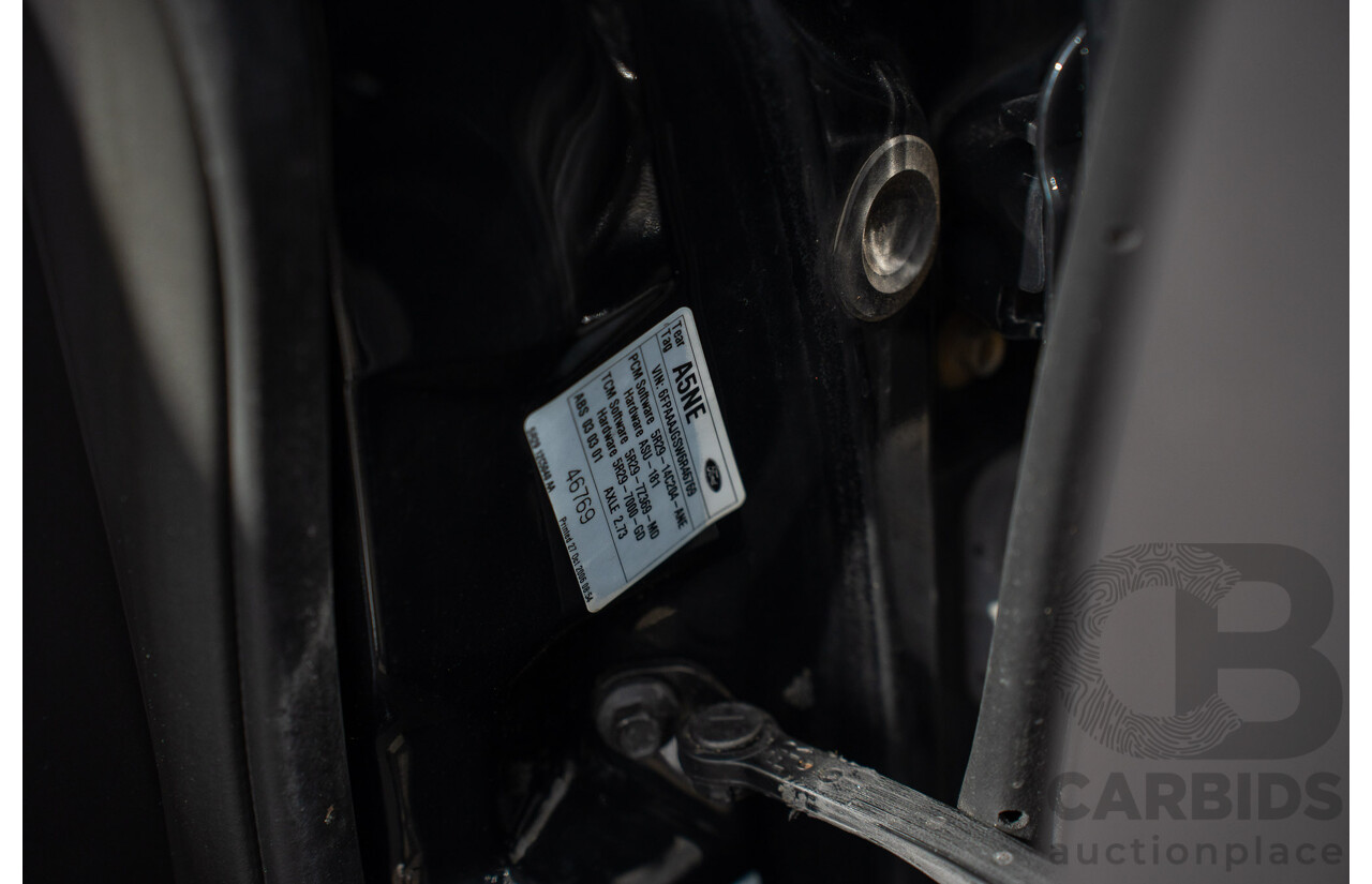 10/2006 Ford FPV Force 8 BF MKII Build No.28 4d Sedan Silhouette Black Metallic Boss 290 V8 5.4L
