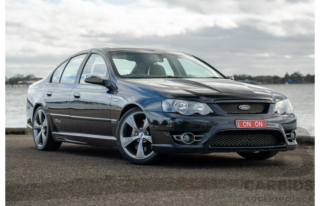 10/2006 Ford FPV Force 8 BF MKII Build No.28 4d Sedan Silhouette Black Metallic Boss 290 V8 5.4L