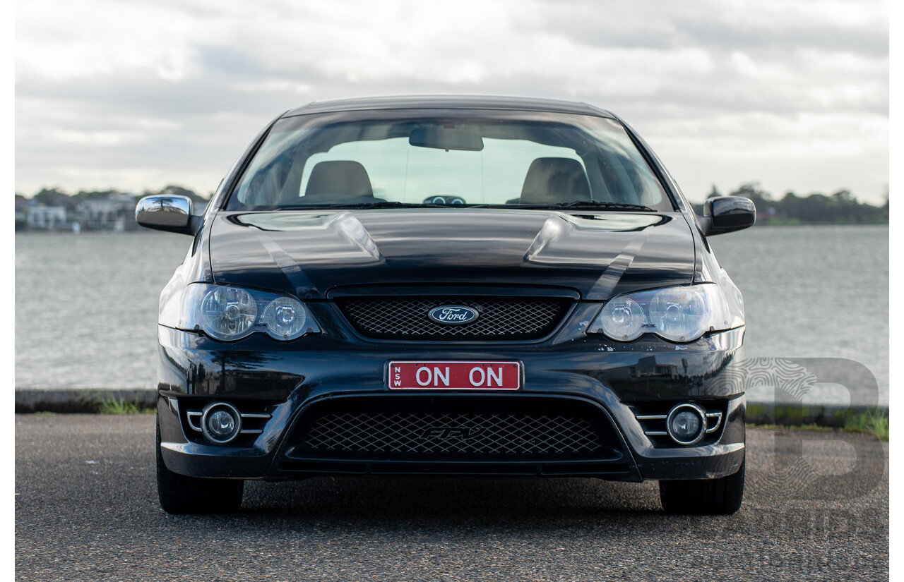 10/2006 Ford FPV Force 8 BF MKII Build No.28 4d Sedan Silhouette Black Metallic Boss 290 V8 5.4L