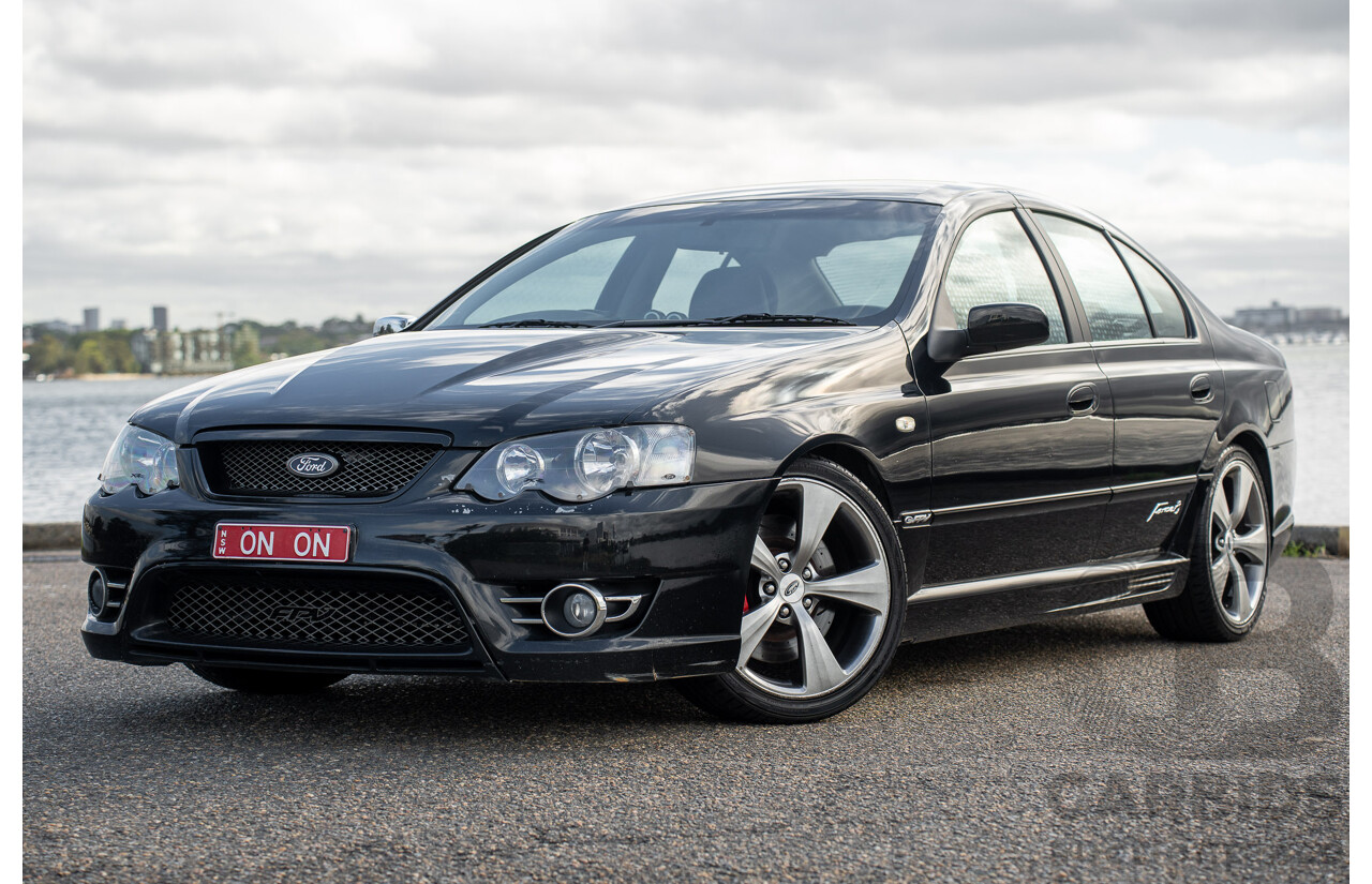 10/2006 Ford FPV Force 8 BF MKII Build No.28 4d Sedan Silhouette Black Metallic Boss 290 V8 5.4L