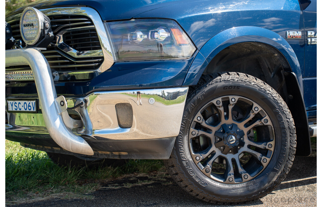 03/2020 ASV (Dodge) RAM 1500 Laramie RamBox SWB (4x4) 4d Dual Cab Utility Patriot Blue Pearl V8 5.7L