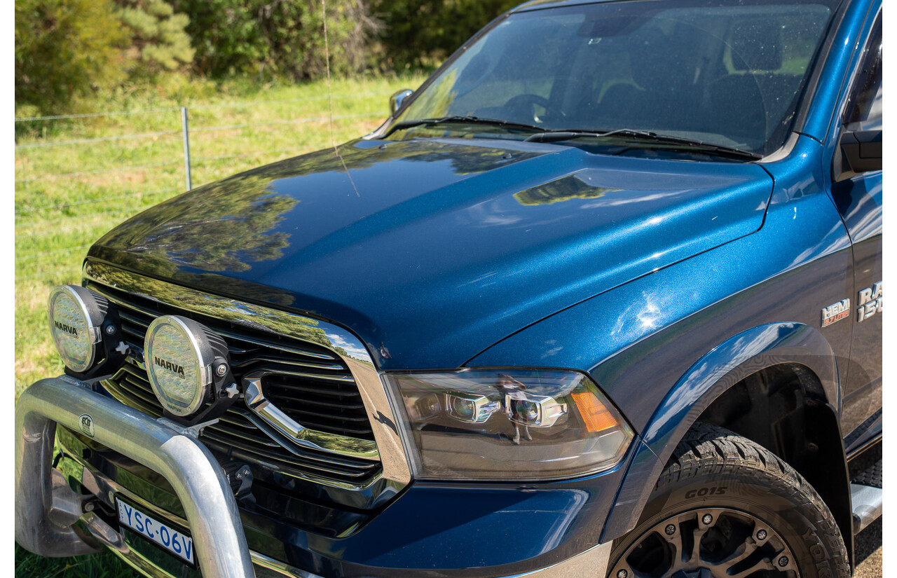 03/2020 ASV (Dodge) RAM 1500 Laramie RamBox SWB (4x4) 4d Dual Cab Utility Patriot Blue Pearl V8 5.7L