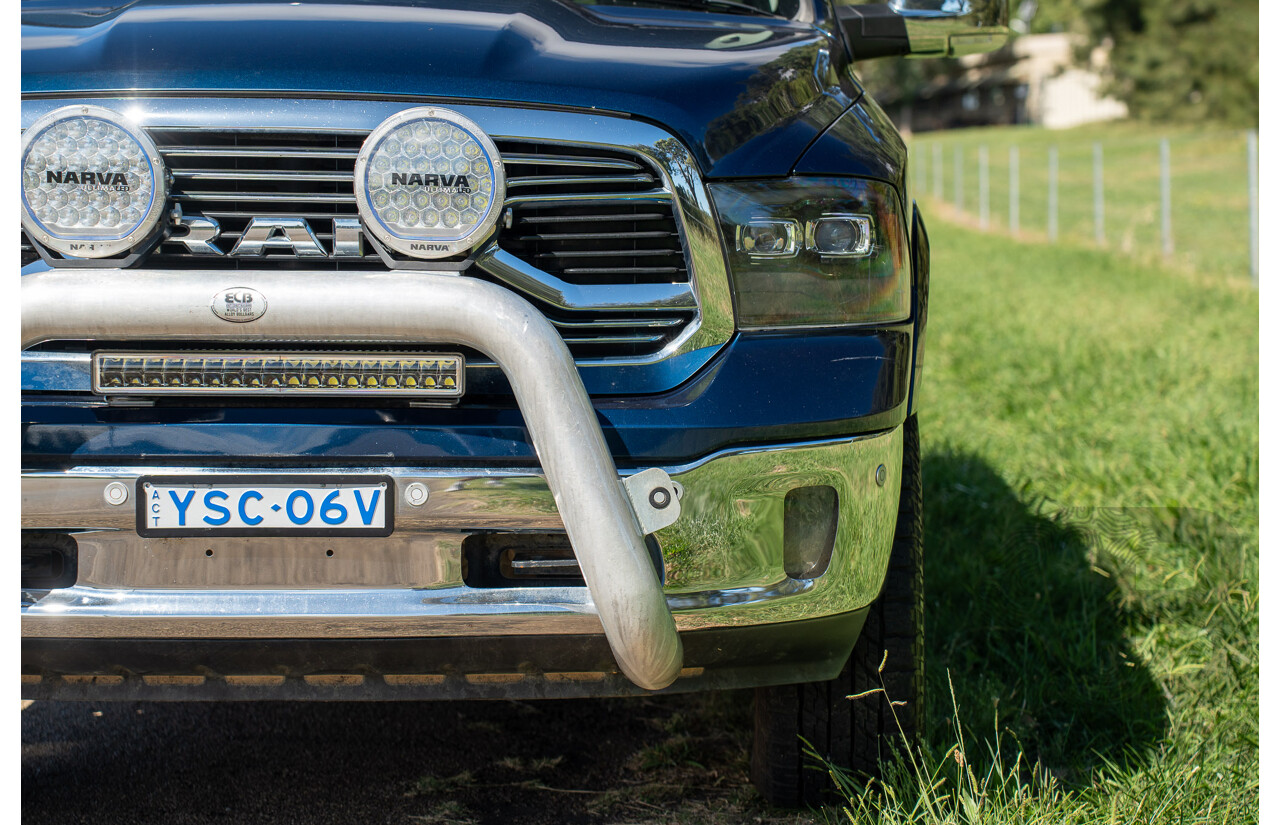 03/2020 ASV (Dodge) RAM 1500 Laramie RamBox SWB (4x4) 4d Dual Cab Utility Patriot Blue Pearl V8 5.7L