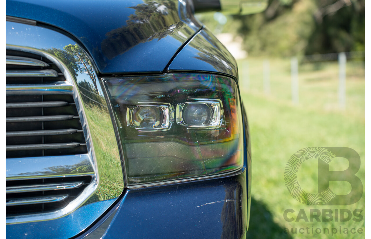 03/2020 ASV (Dodge) RAM 1500 Laramie RamBox SWB (4x4) 4d Dual Cab Utility Patriot Blue Pearl V8 5.7L