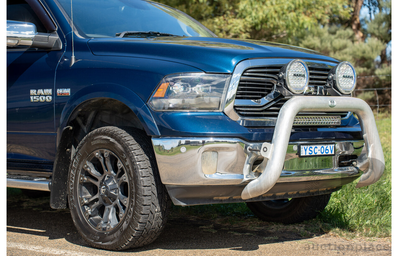 03/2020 ASV (Dodge) RAM 1500 Laramie RamBox SWB (4x4) 4d Dual Cab Utility Patriot Blue Pearl V8 5.7L