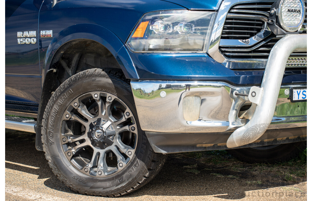 03/2020 ASV (Dodge) RAM 1500 Laramie RamBox SWB (4x4) 4d Dual Cab Utility Patriot Blue Pearl V8 5.7L