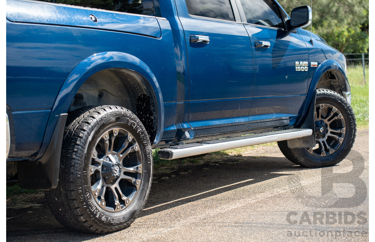 03/2020 ASV (Dodge) RAM 1500 Laramie RamBox SWB (4x4) 4d Dual Cab Utility Patriot Blue Pearl V8 5.7L