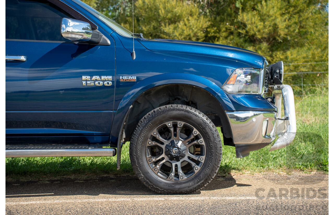 03/2020 ASV (Dodge) RAM 1500 Laramie RamBox SWB (4x4) 4d Dual Cab Utility Patriot Blue Pearl V8 5.7L