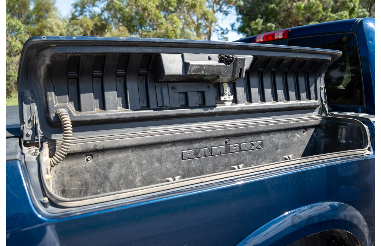 03/2020 ASV (Dodge) RAM 1500 Laramie RamBox SWB (4x4) 4d Dual Cab Utility Patriot Blue Pearl V8 5.7L