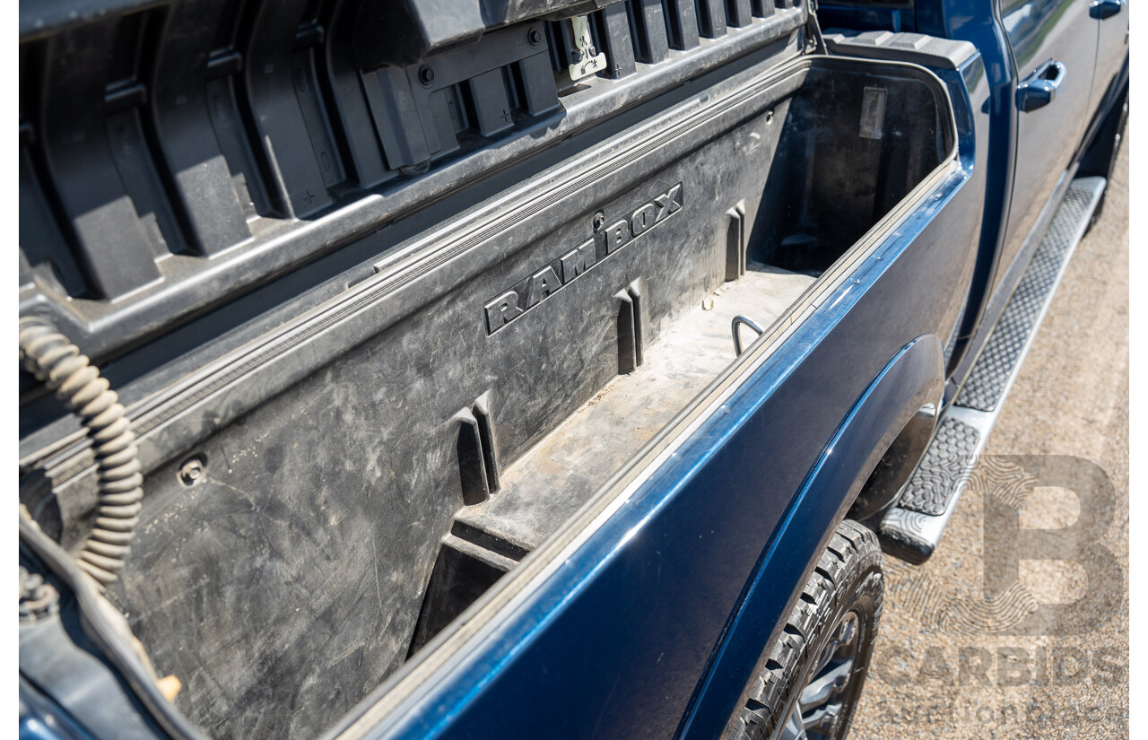 03/2020 ASV (Dodge) RAM 1500 Laramie RamBox SWB (4x4) 4d Dual Cab Utility Patriot Blue Pearl V8 5.7L