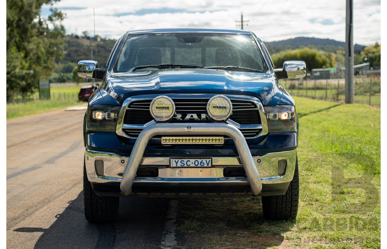 03/2020 ASV (Dodge) RAM 1500 Laramie RamBox SWB (4x4) 4d Dual Cab Utility Patriot Blue Pearl V8 5.7L