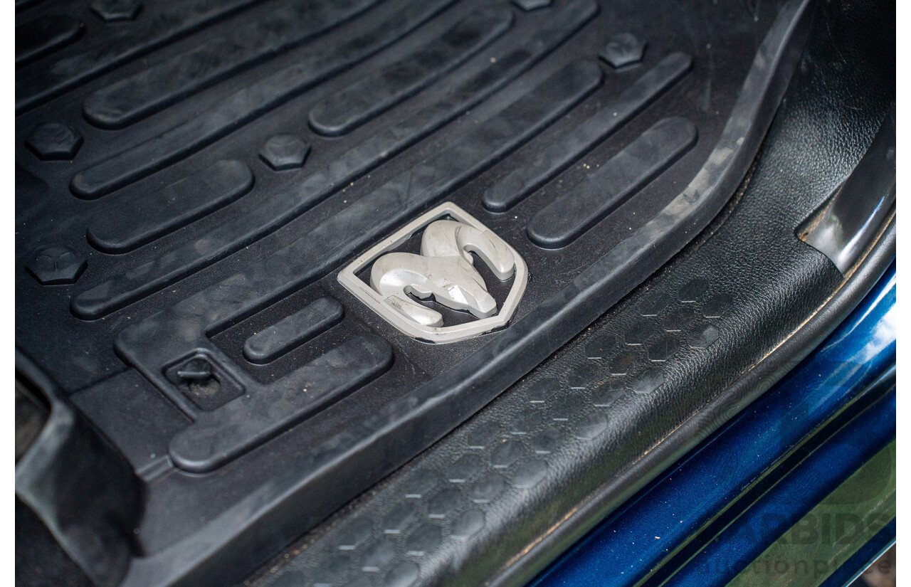 03/2020 ASV (Dodge) RAM 1500 Laramie RamBox SWB (4x4) 4d Dual Cab Utility Patriot Blue Pearl V8 5.7L