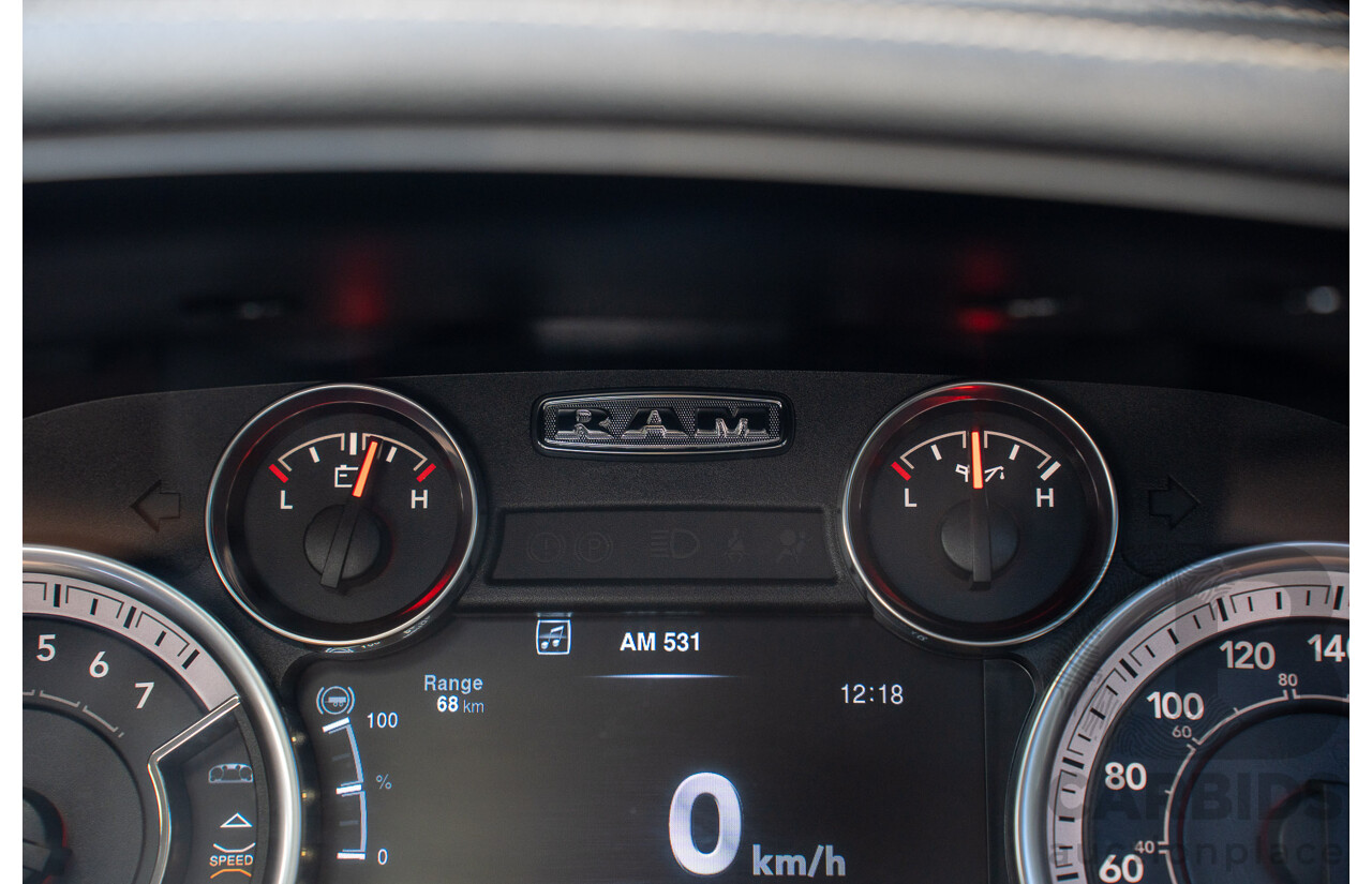 03/2020 ASV (Dodge) RAM 1500 Laramie RamBox SWB (4x4) 4d Dual Cab Utility Patriot Blue Pearl V8 5.7L