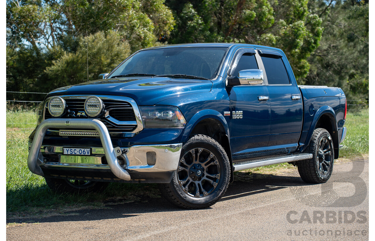 03/2020 ASV (Dodge) RAM 1500 Laramie RamBox SWB (4x4) 4d Dual Cab Utility Patriot Blue Pearl V8 5.7L