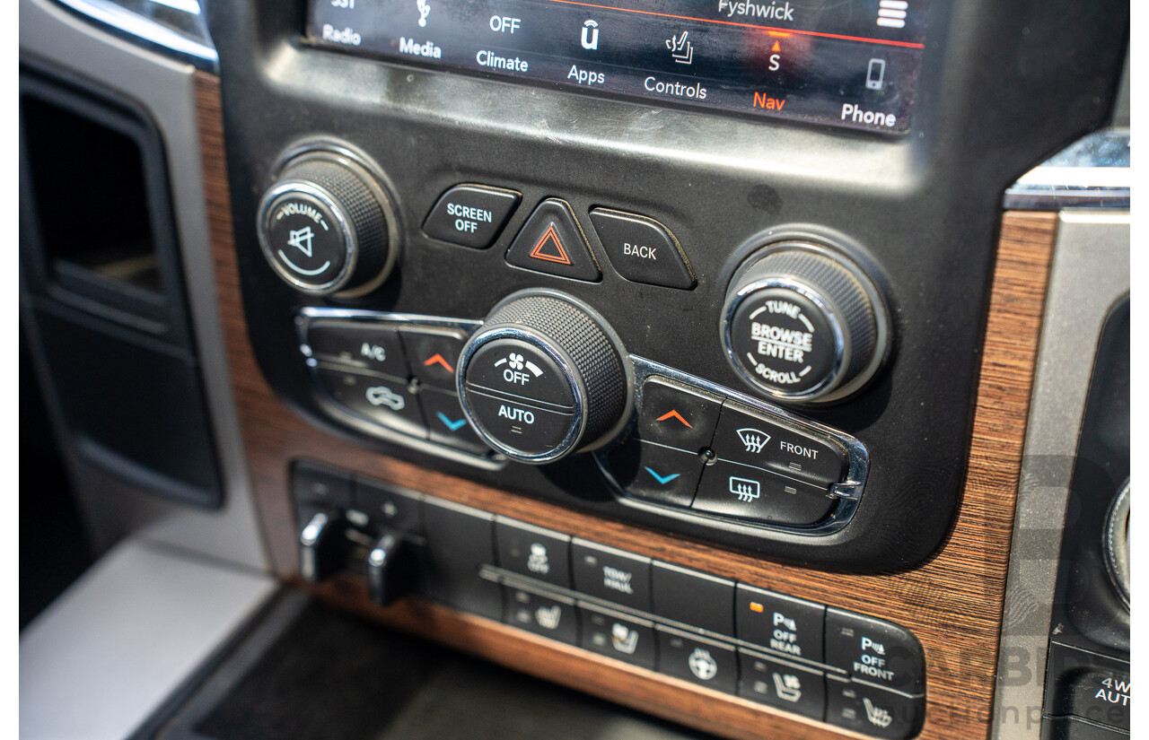 03/2020 ASV (Dodge) RAM 1500 Laramie RamBox SWB (4x4) 4d Dual Cab Utility Patriot Blue Pearl V8 5.7L