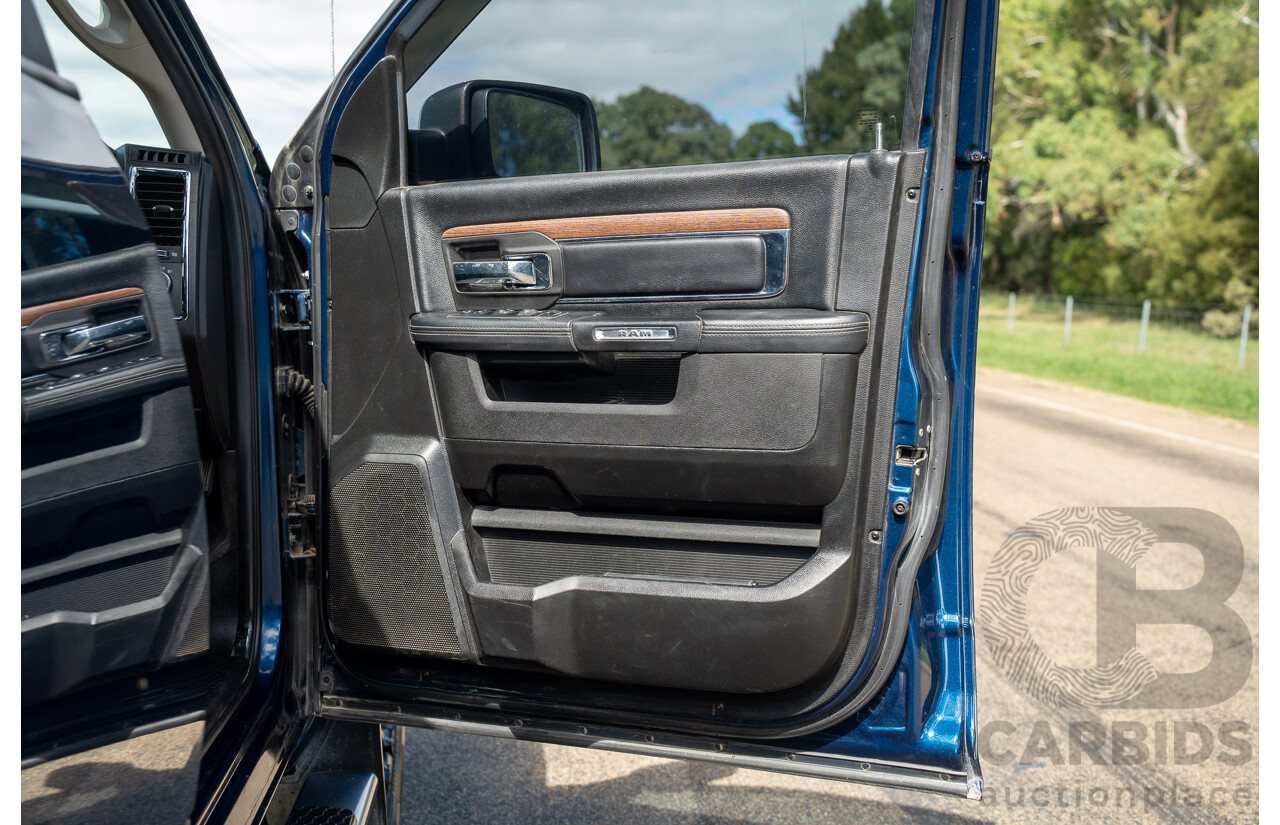 03/2020 ASV (Dodge) RAM 1500 Laramie RamBox SWB (4x4) 4d Dual Cab Utility Patriot Blue Pearl V8 5.7L