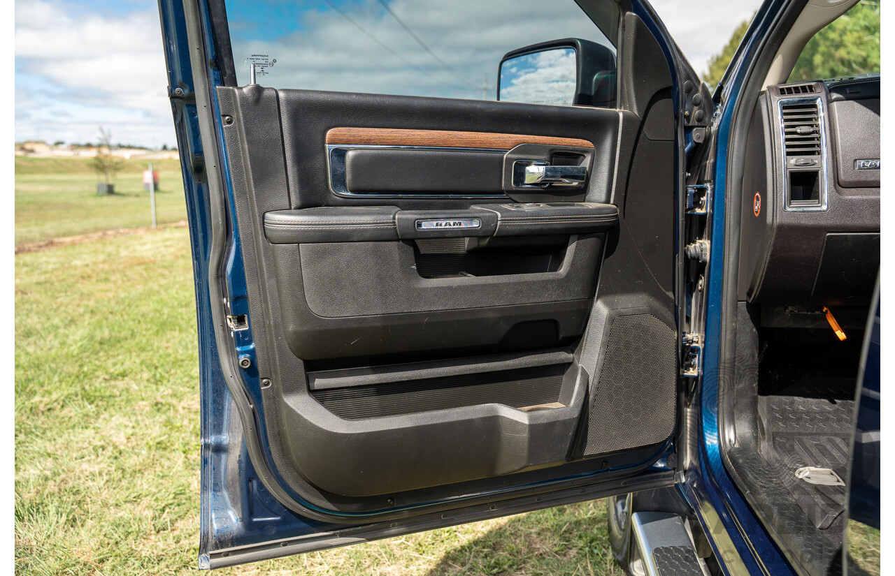 03/2020 ASV (Dodge) RAM 1500 Laramie RamBox SWB (4x4) 4d Dual Cab Utility Patriot Blue Pearl V8 5.7L