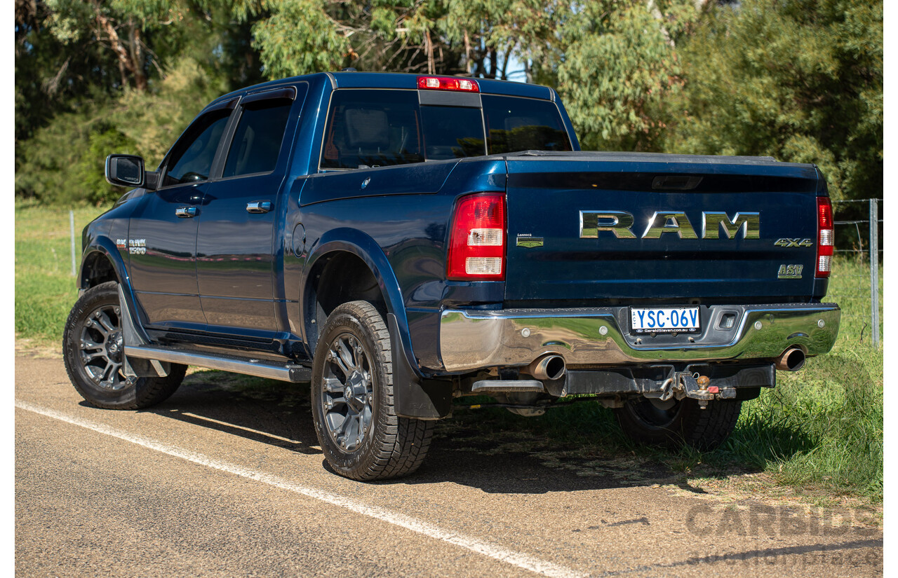 03/2020 ASV (Dodge) RAM 1500 Laramie RamBox SWB (4x4) 4d Dual Cab Utility Patriot Blue Pearl V8 5.7L
