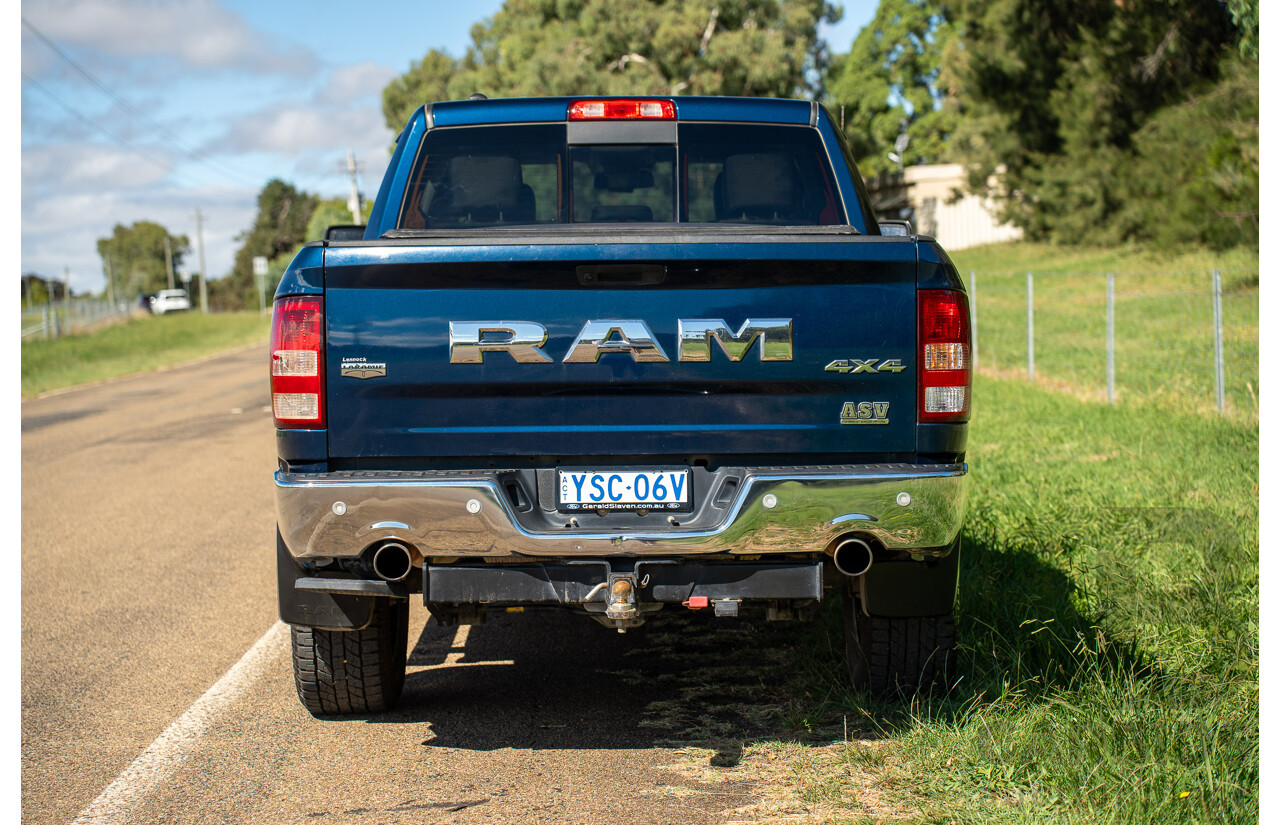 03/2020 ASV (Dodge) RAM 1500 Laramie RamBox SWB (4x4) 4d Dual Cab Utility Patriot Blue Pearl V8 5.7L
