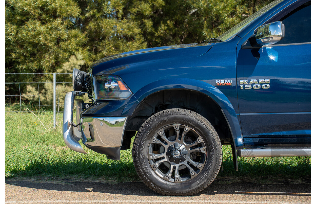03/2020 ASV (Dodge) RAM 1500 Laramie RamBox SWB (4x4) 4d Dual Cab Utility Patriot Blue Pearl V8 5.7L