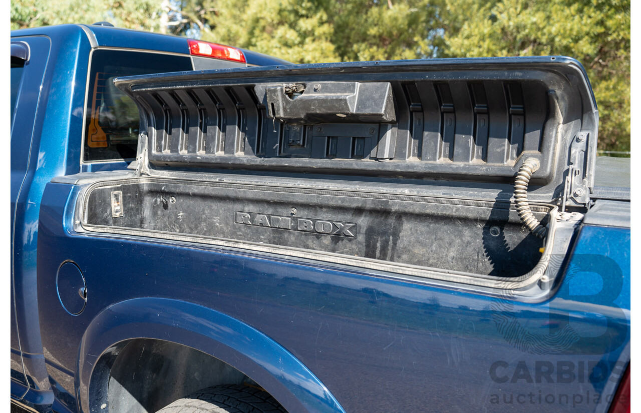 03/2020 ASV (Dodge) RAM 1500 Laramie RamBox SWB (4x4) 4d Dual Cab Utility Patriot Blue Pearl V8 5.7L