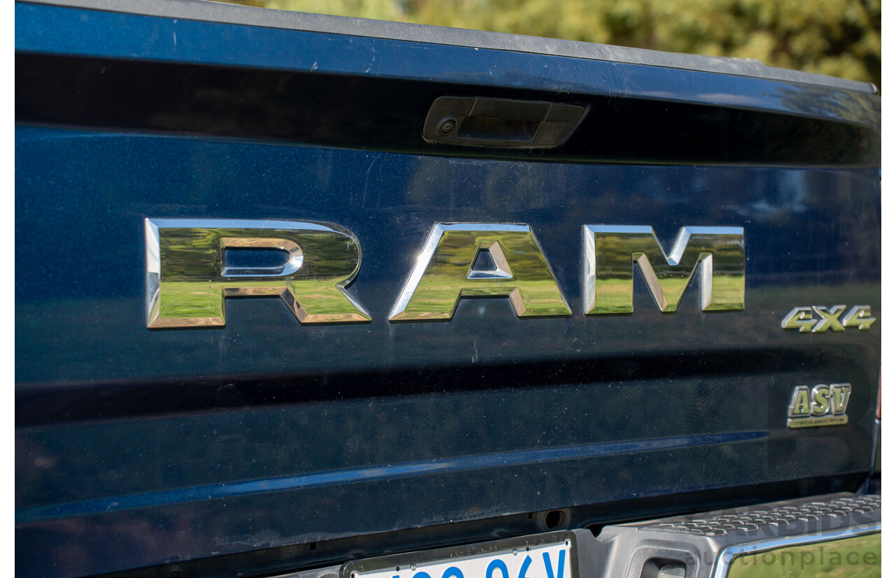03/2020 ASV (Dodge) RAM 1500 Laramie RamBox SWB (4x4) 4d Dual Cab Utility Patriot Blue Pearl V8 5.7L