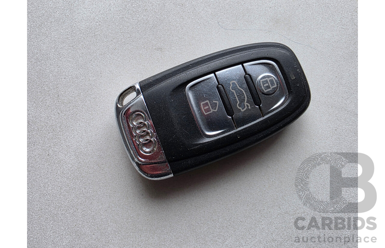 11/2009 Audi A5 TFSI  8T 2d Coupe Black Turbo 2.0L