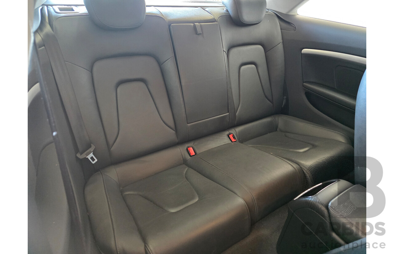 11/2009 Audi A5 TFSI 8T 2d Coupe Black Turbo 2.0L