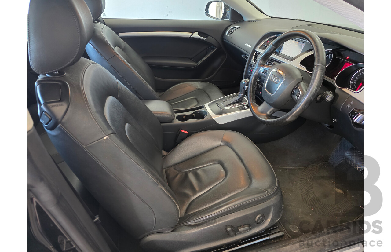 11/2009 Audi A5 TFSI  8T 2d Coupe Black Turbo 2.0L