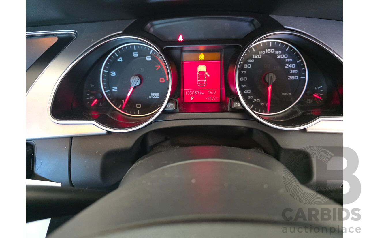 11/2009 Audi A5 TFSI  8T 2d Coupe Black Turbo 2.0L