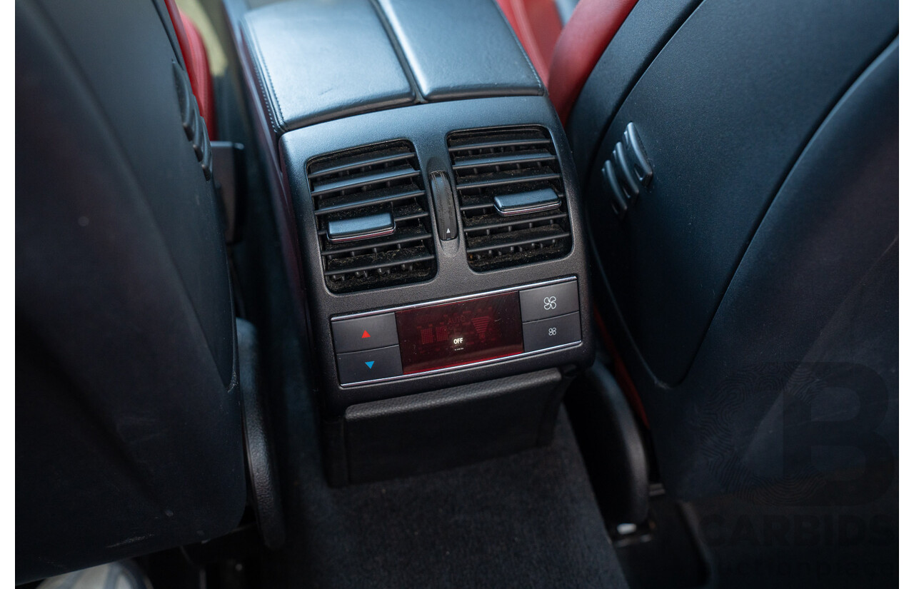 8/2012 Mercedes Benz C63 AMG W204 MY12 4d Sedan Diamond White Bright Metallic V8 6.3L