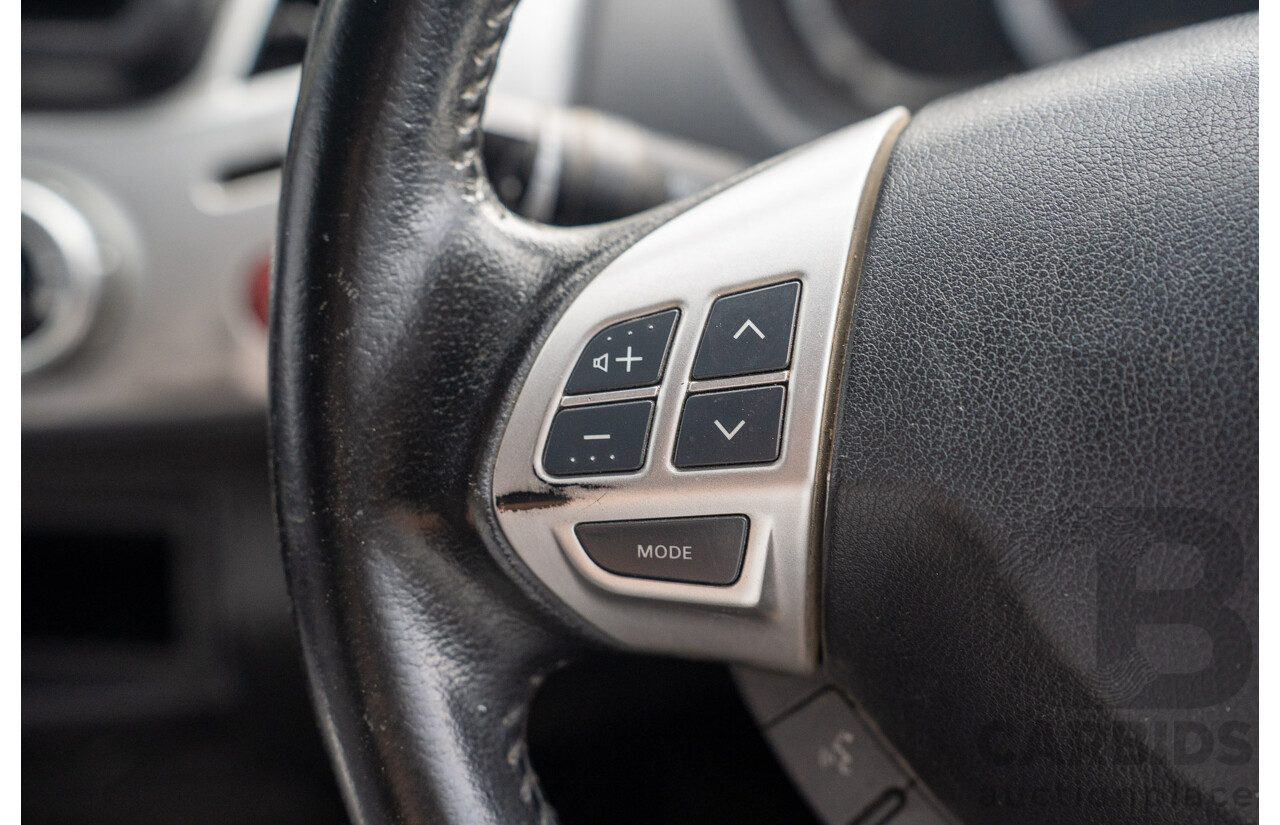 4/2014 Mitsubishi Triton GLX-R (4x4) MN MY15 Double Cab Utility Black Pearl Turbo Diesel 2.5L