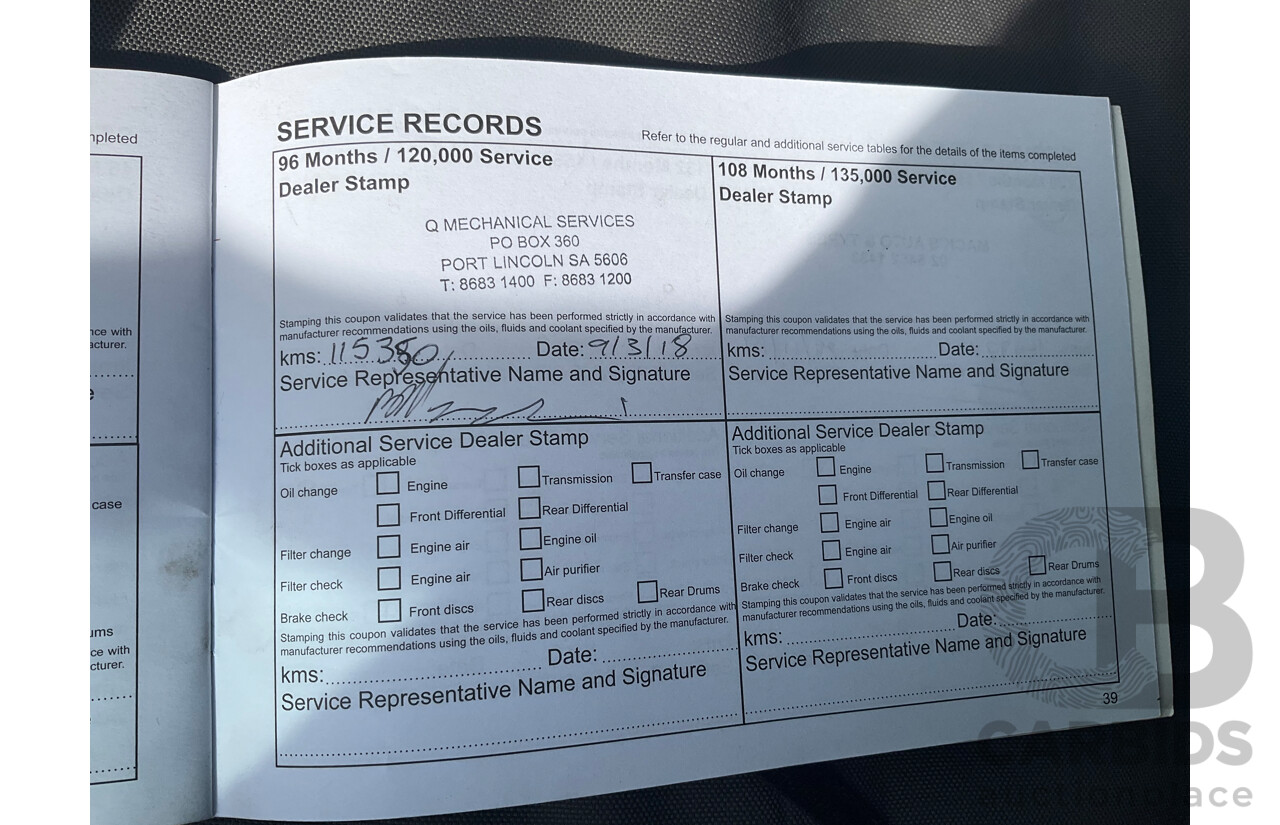 4/2014 Mitsubishi Triton GLX-R (4x4) MN MY15 Double Cab Utility Black Pearl Turbo Diesel 2.5L