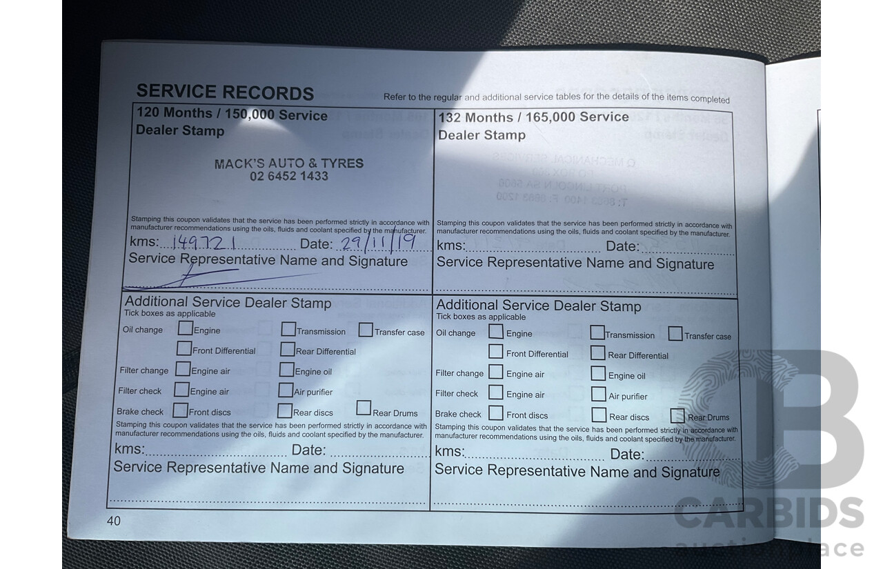 4/2014 Mitsubishi Triton GLX-R (4x4) MN MY15 Double Cab Utility Black Pearl Turbo Diesel 2.5L