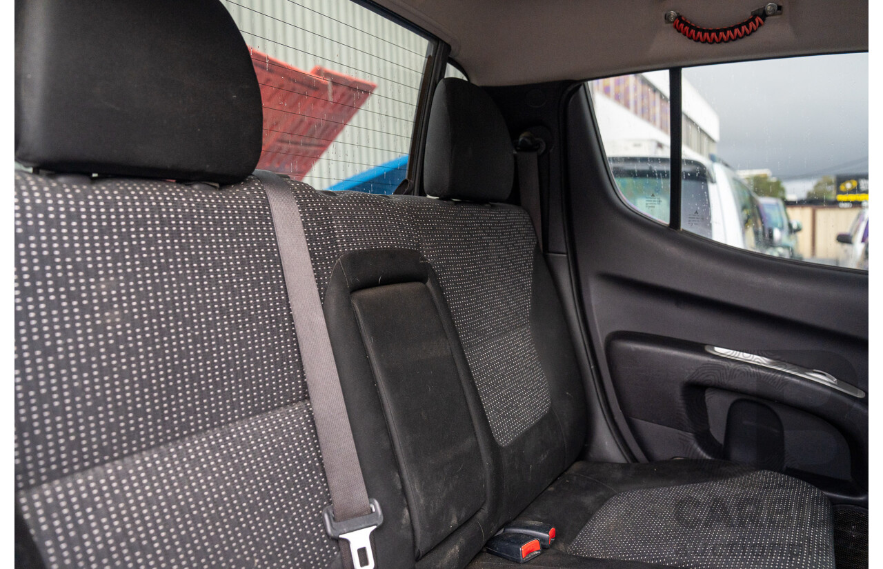 4/2014 Mitsubishi Triton GLX-R (4x4) MN MY15 Double Cab Utility Black Pearl Turbo Diesel 2.5L