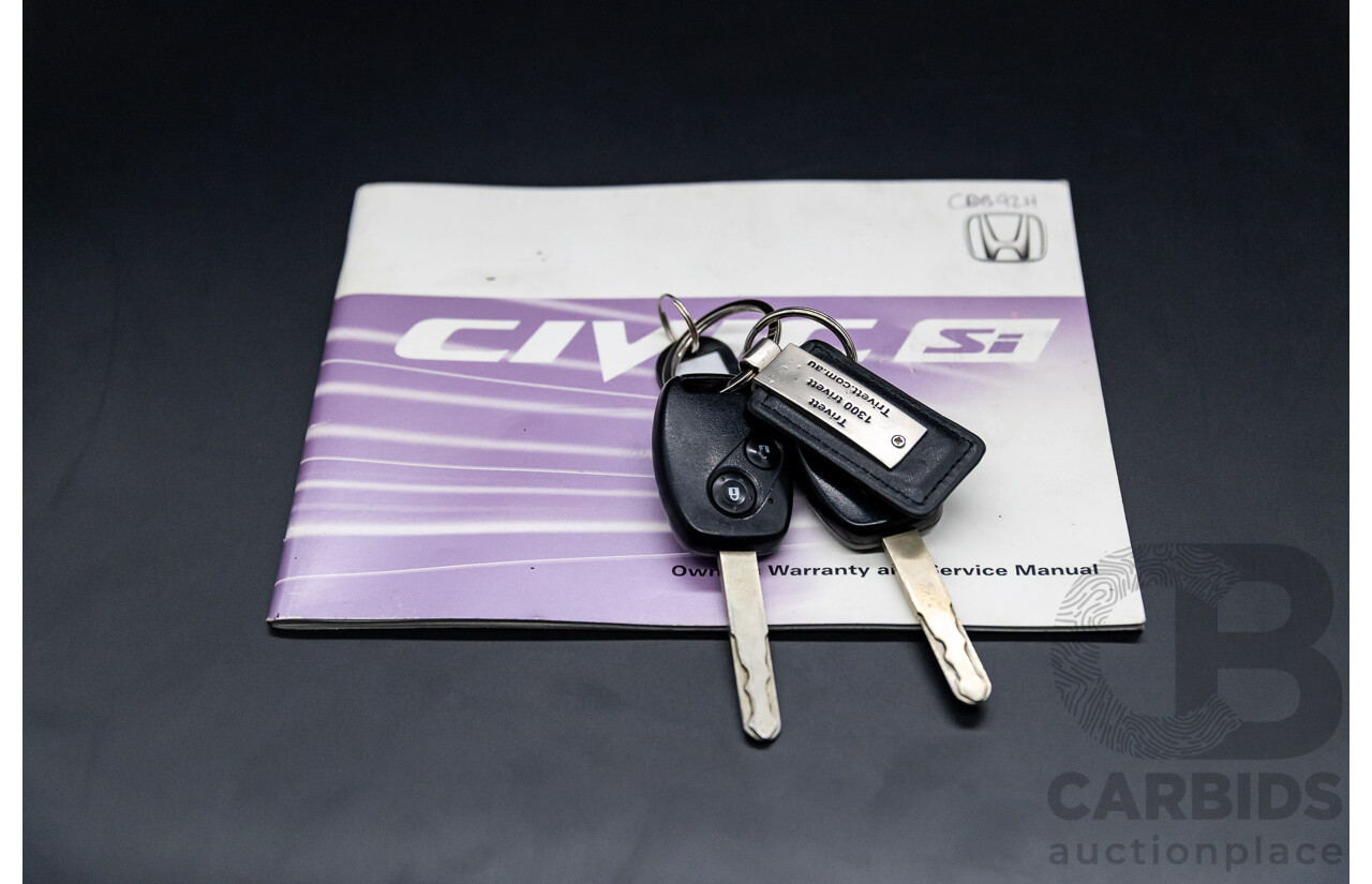 7/2011 Honda Civic Si FK MY11 5d Hatchback Urban Titianium Metallic 1.8L