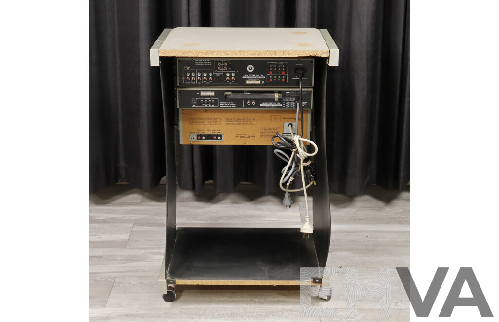 Akai Three Piece Rack Mounted Stereo - Lot 1624027 | EHVA