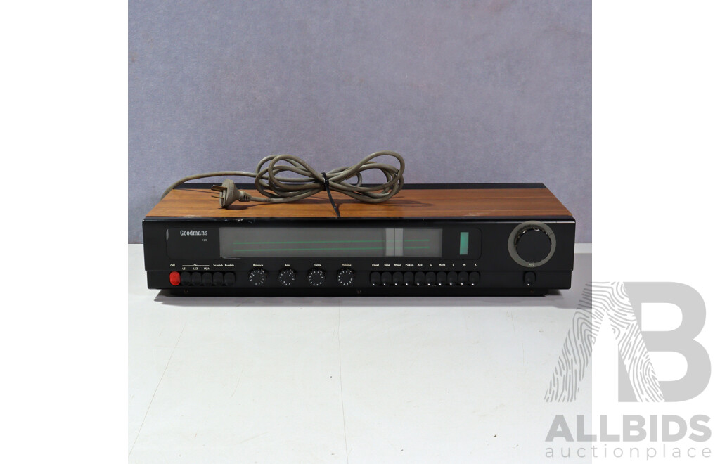 Goodmans Loudspeakers Ltd Amplifier Model 4538