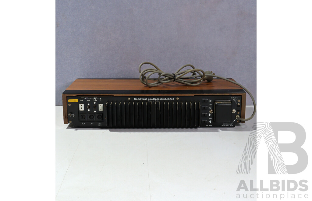Goodmans Loudspeakers Ltd Amplifier Model 4538