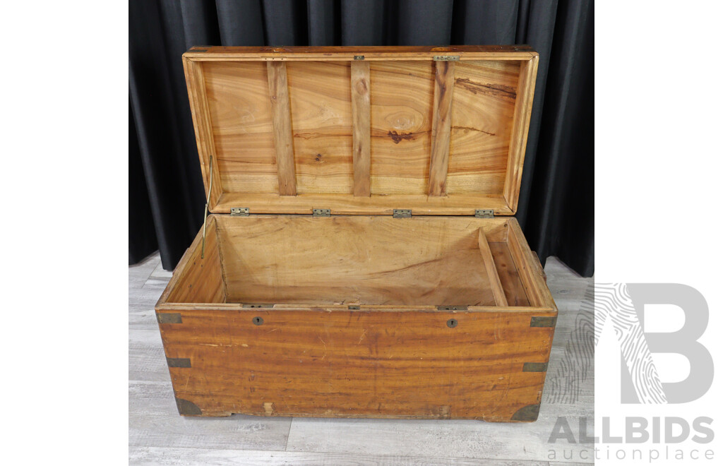 Vintage Chinese Camphor Wood Trunk